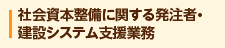社会資本整備に関する発注者・建設システム支援業務